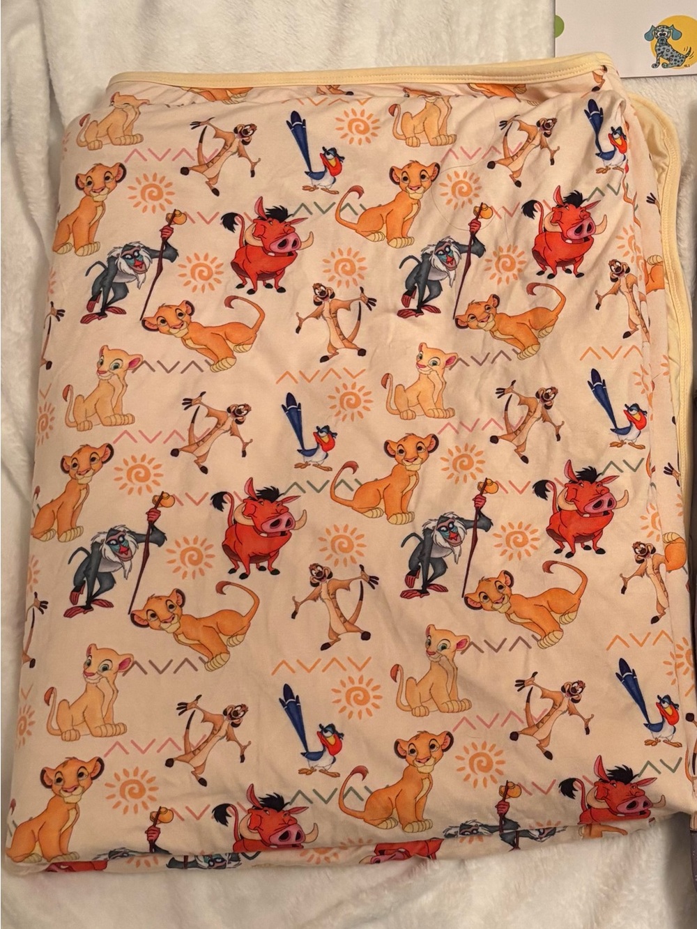 Lion king Bamboo blanket
